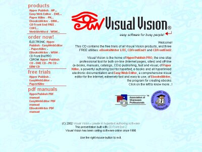 CD FrontEnd: Autorun autoplay CD menu brochure product catalog in minutes...